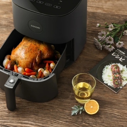 調理家電 コソリ PRO LE 4.7L ノンフライヤー L501 Combo CAF-L501-KJPR グレー