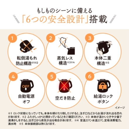 電気ケトル 象印マホービン 1.0L CK-DC10-BM ソフトブラック