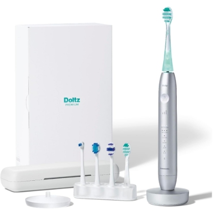 電動歯ブラシ パナソニック W音波振動ハブラシ スマート ドルツプレミアム EW-DT88-S [シルバー]