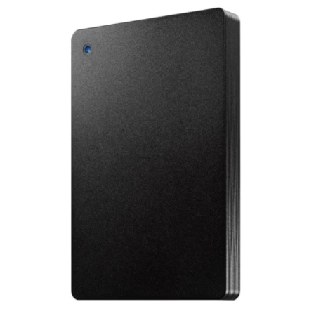 外付けHDD IOデータ カクうす Lite ポータブル型 1TB HDPH-UT1KR ブラック