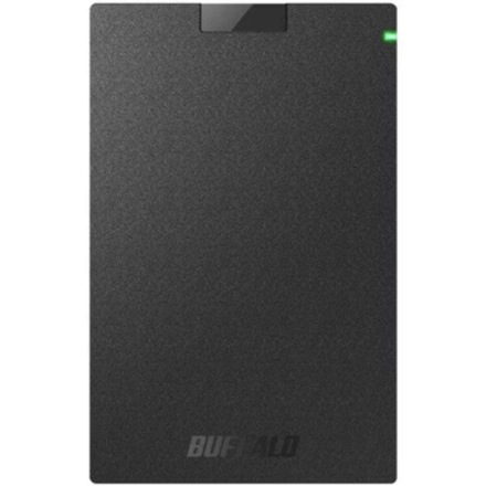 ポータブルHDD バッファロー HDD：2TB HD-PCG2.0U3-GBA ブラック