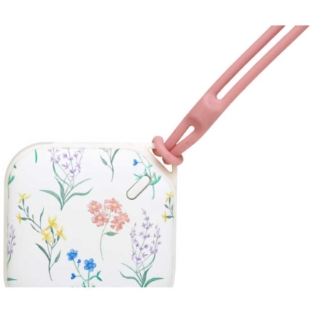 充電式カイロ エレス イーカイロ カレ LEDライト機能付 EK-CR25 フラワー ホワイト系