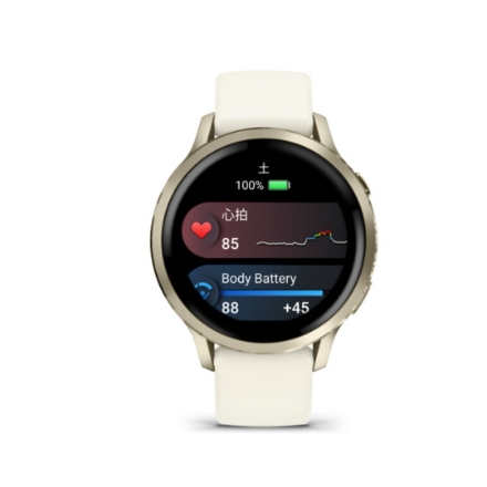 スマートウォッチ ガーミンVenu 4 41mm 010-03013-30 Lunar Gold/Bone