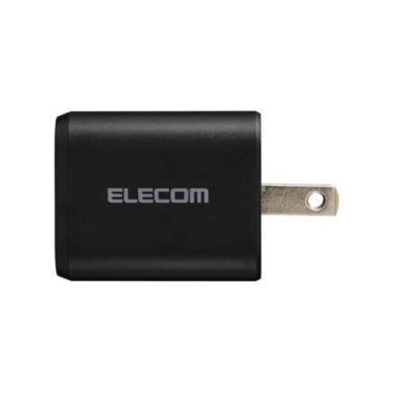 充電器 エレコム 45W USB-C PD/PPS対応 GaN II採用 PSE適合 ACDC-PD12245BK ブラック