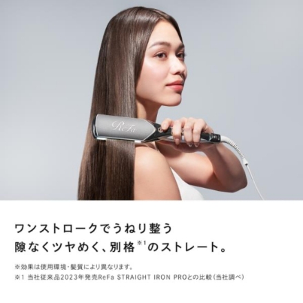 ヘアアイロン MTG ReFa POWER STRAIGHT IRON RE-CA-03A [ブラック]
