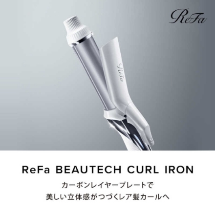 ヘアアイロン MTG ReFa BEAUTECH CURL IRON 32 RE-BK-02A