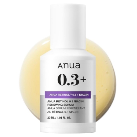 ANUA アヌア 美容液 レチノール0.3ナイアシンセラム 30ml 【2個セット】