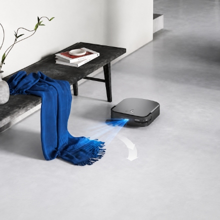 ECOVACS ロボット掃除機 DEEBOT X2 OMNI DEX86 ブラック×シルバー