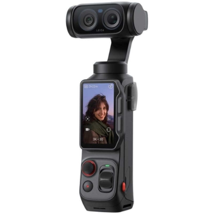 Insta360 ジンバルカメラ insta360 Luna 可変焦点距離対応デュアルレンズ 1インチ8Kセンサー 望遠レンズ CINSABTA-LUNAULTRA01 ブラック