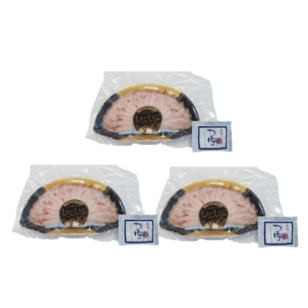 静岡 「石原水産」 めかじきのしゃぶすき鍋（150g×3、たれ25ml×3）