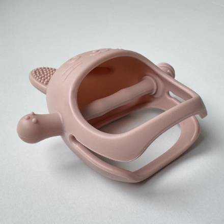 Edute 歯固めキャットグローブ/ピンク