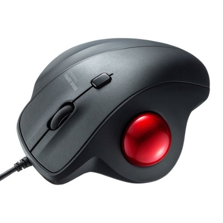 サンワサプライ 有線トラックボール MA-TB128BK ブラック