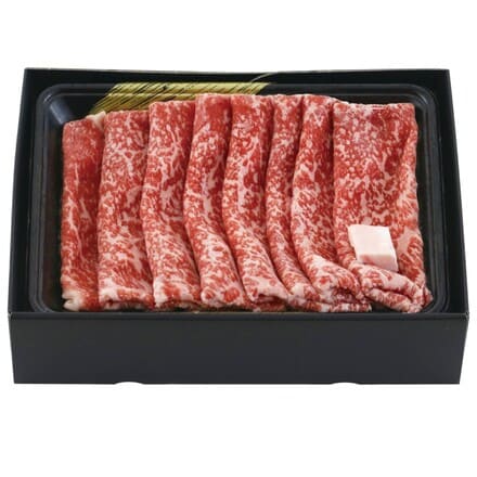 国産黒毛和牛 すきやき肉 もも肉 350g