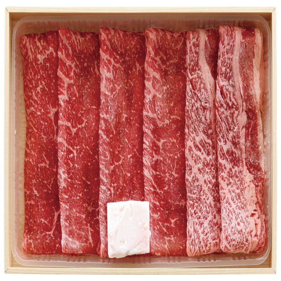 松阪牛 すきやき肉 もも肉 ばら肉 計400g