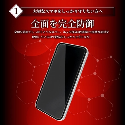 富士通 fujitsu arrows アローズ Be F-04K docomo 2018年モデル 液晶保護フィルム フルカバー 非接触タイプ ガラスフィルム shizukawill シズカウィル ホワイト