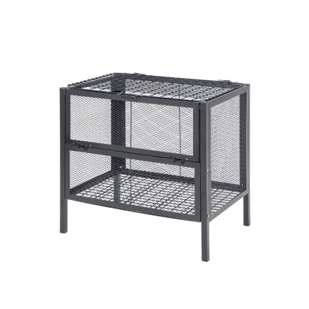 スチール製 屋外用ゴミ集積庫 ダストボックス ゴミステーション カラス対策