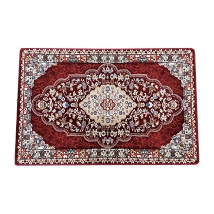 ウィルトン織玄関マット「ベルミラ」50×80cm ネイビー