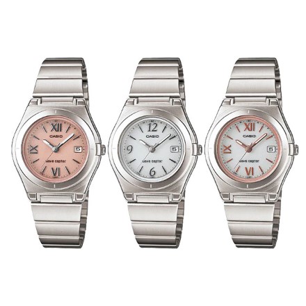 電波ソーラー女性用ウォッチ ホワイト　LWQ-10DJ-7A1JF