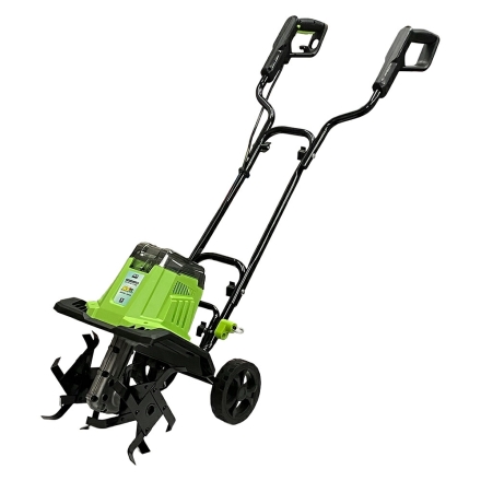 家庭用充電式 耕運機　耕す造