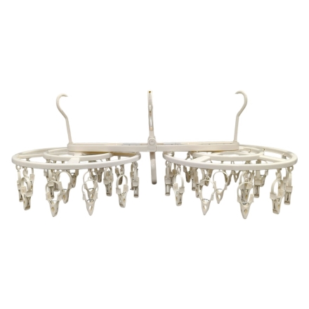 ぐるぐるピンチハンガー 回して干せる 回転式ハンガー 回転ハンガー