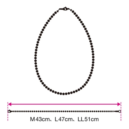 ＜コラントッテ＞ ネックレス LUCEα Matte 磁気ネックレス 医療機器認定 磁気 ネックレス メンズ レディース ユニセックス 肩こり