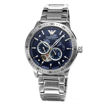 エンポリオアルマーニ メンズ 腕時計 Mario Meccanico AR60052 ブルー ※他色あり
