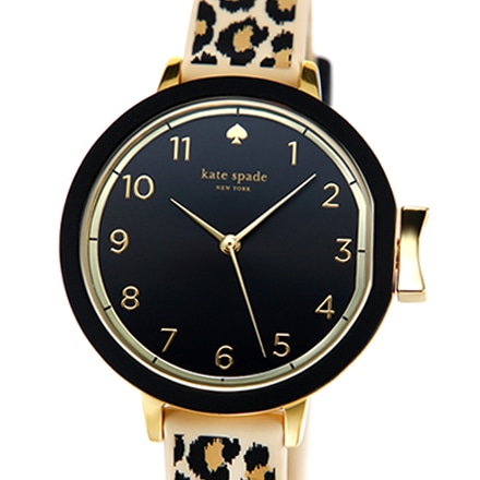 ケイトスペード 時計 KATE SPADE レディース 腕時計 Park Row Leopard KSW1485