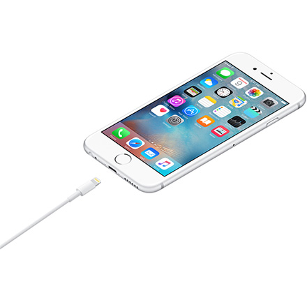Apple Lightning - USBケーブル（1m）