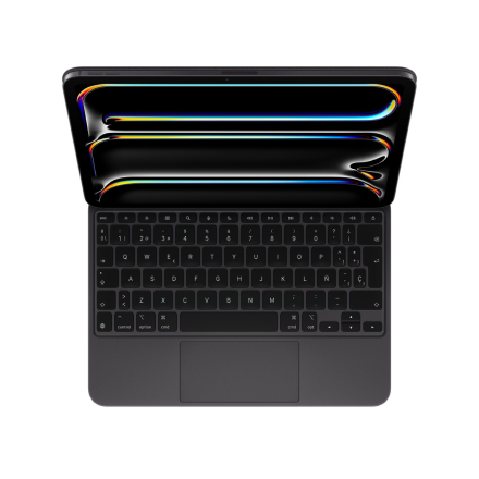 Apple Magic Keyboard iPad Pro 11インチ(M4)用 - スペイン語（スペイン）- ブラック