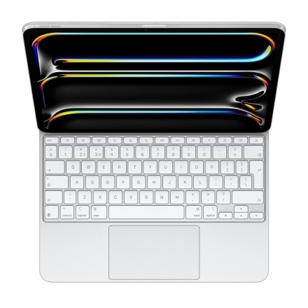 Apple Magic Keyboard iPad Pro 13インチ(M4)用 - 英語（UK）- ホワイト