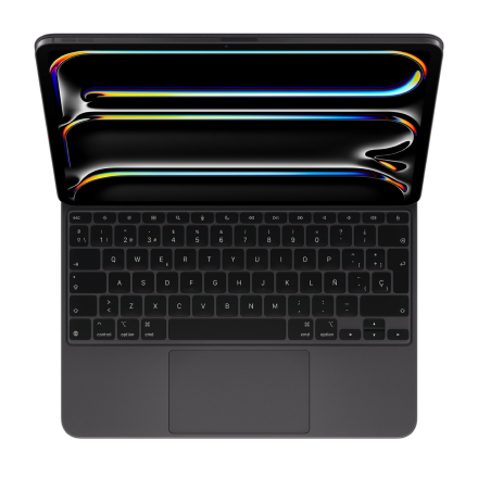 Apple Magic Keyboard iPad Pro 13インチ(M4)用 - スペイン語（スペイン）- ブラック