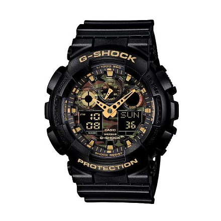 【腕時計】カシオ G-SHOCK　カモフラージュダイアルシリーズ GA-100CF-1A9JF[GA100CF1A9JF]【国内正規品】