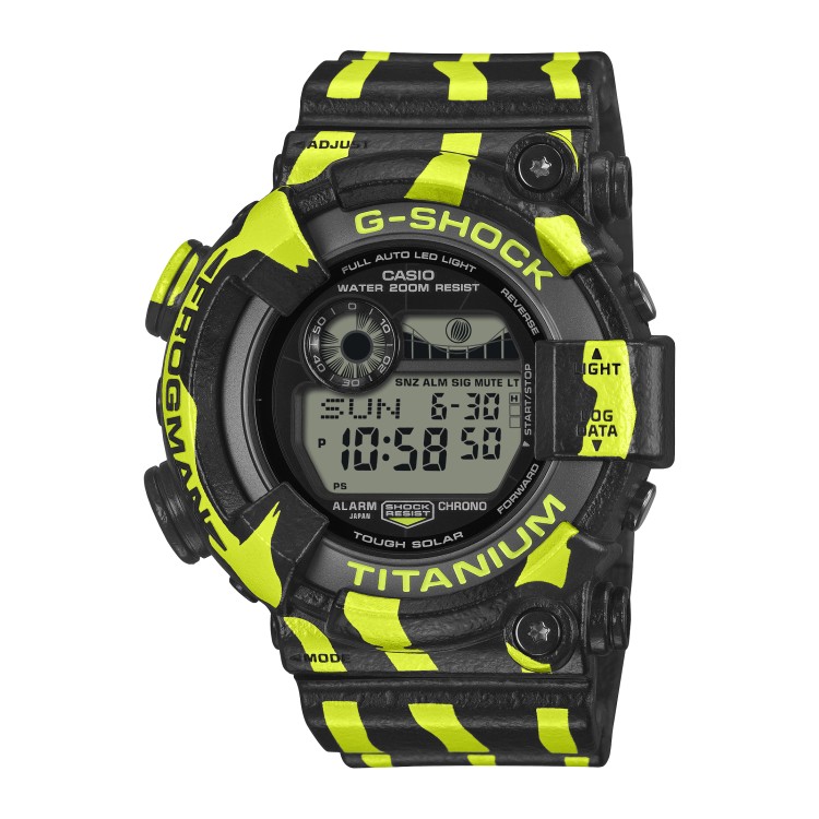 CASIO カシオ G-SHOCK ジーショック FROGMAN フロッグマン GW-8200TPF-1JR 電波ソーラー デジタル ダイバーズ 200m防水 メンズ 腕時計