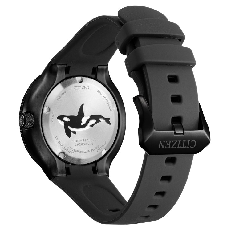 シチズン CITIZEN 腕時計 BN0235-01E プロマスター PROMASTER メンズ MARINEシリーズ ダイバー200m オルカ シャチ ソーラー（国内正規品）