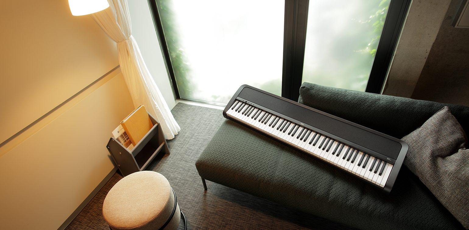 KORG DIGITALPIANO B2+ BLACK デジタルピアノ ブラック