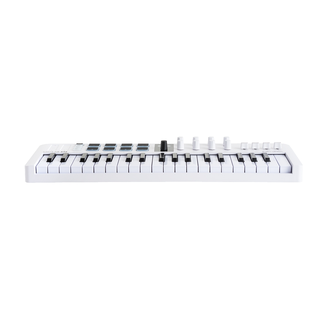 アートリアARTURIA MINILAB 37 MIDIコントローラー WH