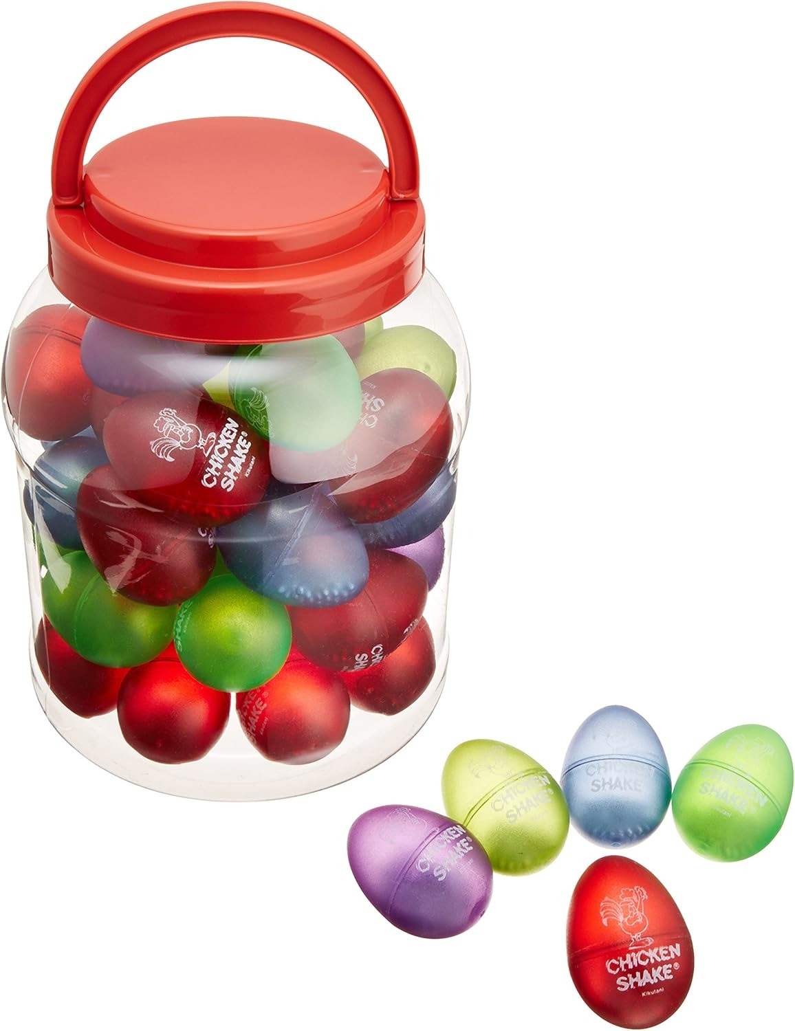 キクタニ チキンシェーカー CK-01 40個パック マラカス おもちゃ エッグシェイカー たまご