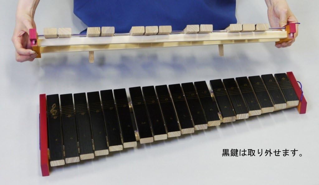 ゼンオン 卓上木琴 半音付き No.181WA