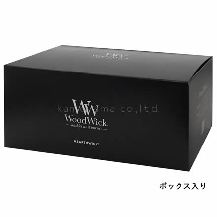 カメヤマキャンドル WoodWick WW トリロジーハースウィックL カフェスイーツ WW940054009