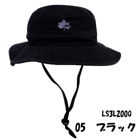 LOGOS ロゴス 帽子 ブラック BASIC BOONIE HAT ベーシック