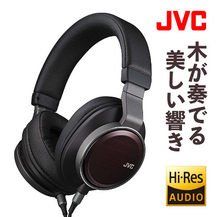 JVCケンウッド ヘッドホン CLASS-S WOOD-02[HA-SW02]