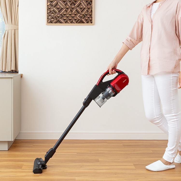 東芝 サイクロン掃除機 VC-CL1700(R) グランレッド 赤 自走式 コードレスクリーナー TOSHIBA