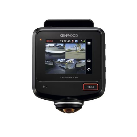 ケンウッド 360°録画対応2カメラドライブレコーダー　DRV-G60CW