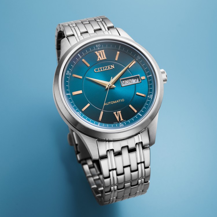 CITIZEN シチズンコレクション NY4050-71L 日本限定 金碧珠テーマ メカニカル 自動巻 手巻き付き サファイアガラス 5気圧防水 ステンレス メンズ 腕時計