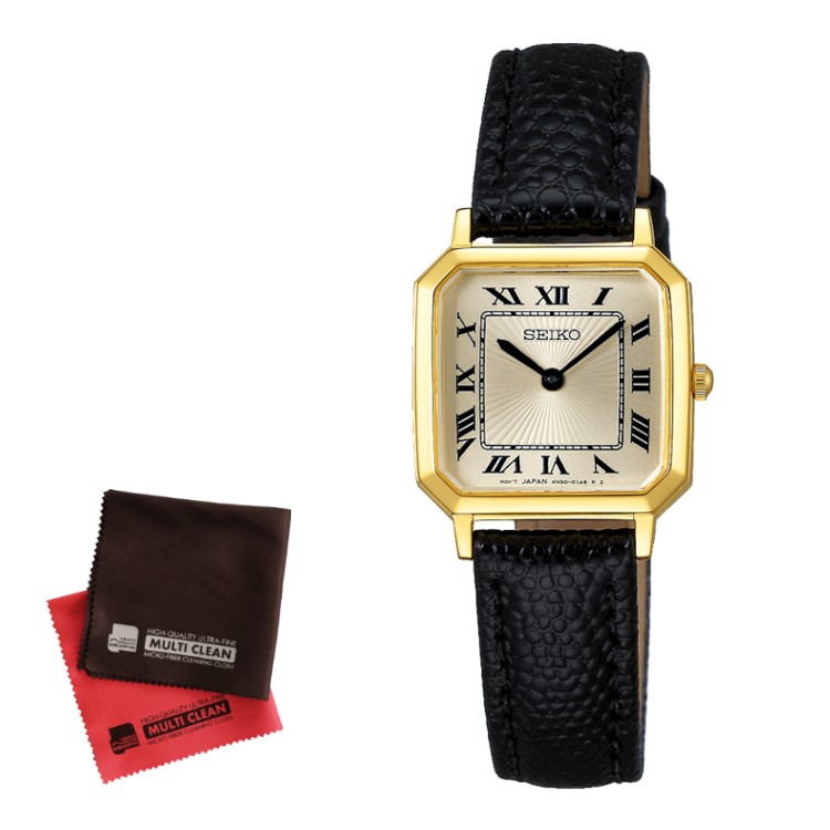 SEIKO セイコー SEIKO SELECTION nano・universe Special Edition SSEH018 八角形ケース レトロデザイン クオーツ レディース 腕時計