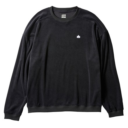 ロゴス LOGOS by LIPNER ボディリカバリー ベロアスウェット ＆ パンツ 上下セット ブラック L