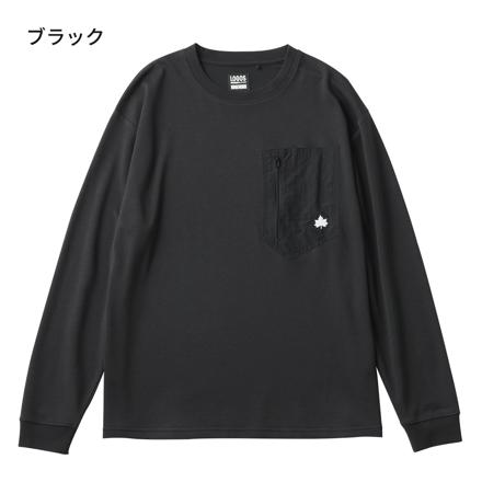 【ウェア上下セット】ロゴス LOGOS by LIPNER リカバリー プルオーバー ＆ パンツ ブラック Sサイズ 35306714 35305714