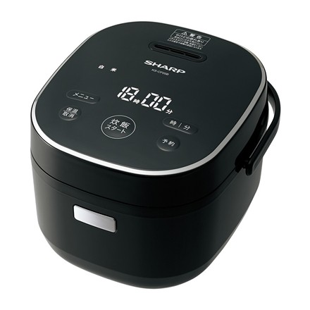 シャープ 炊飯器 3合炊き KS-CF05B-B ブラック 米2合付き SHARP 炊飯ジャー 一人暮らし