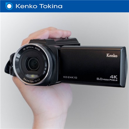 Kenko デジタルビデオカメラ KC-Z4K10＆液晶保護フィルム＆SDカード 128GB＆三脚＆バッテリー