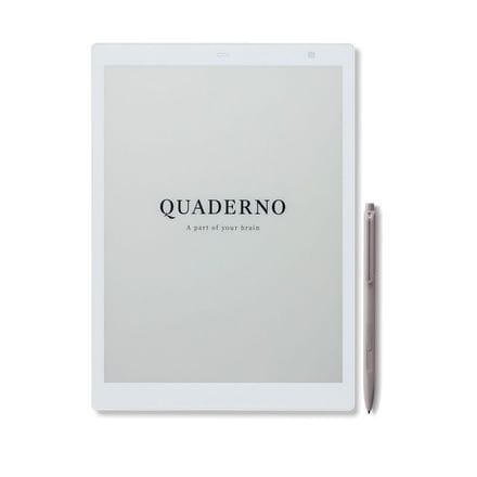 富士通 電子ペーパー クアデルノ ラミースタイラスペン+ペンケース付き QUADERNO A5 (Gen.2) セット